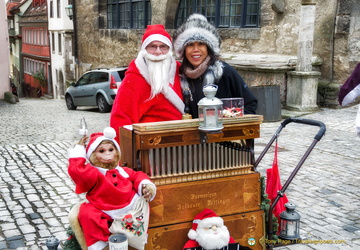 With Santa in Rothenburg